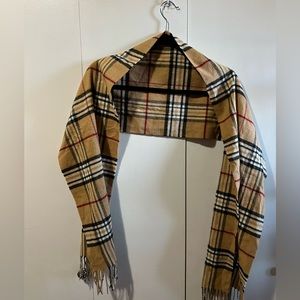 Preston and York plaid scarf
